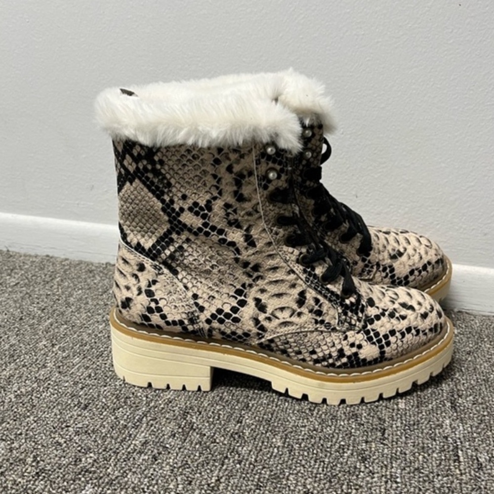 Sugar Combat Boots